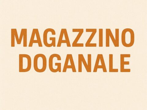 Testo grafico: "Magazzino doganale".